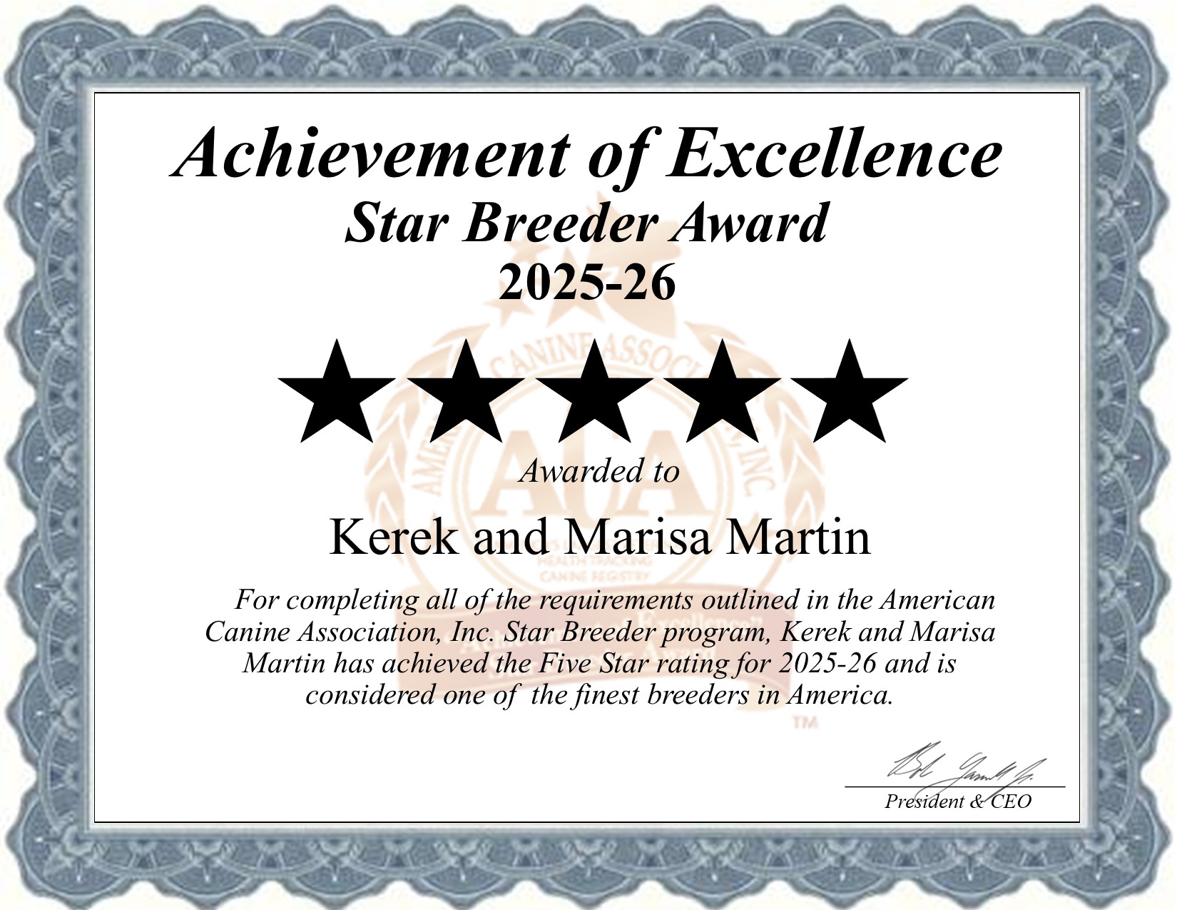 Kerek and Marisa, Martin, dog, breeder, star, certificate, Kerek and Marisa-Martin, Mount Joy, PA, Pennsylvania, puppy, dog, kennels, mill, puppymill, usda, 5-star, aca, ica, registered, West Highland White Terrier